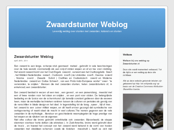 www.zwaardstunter.nl