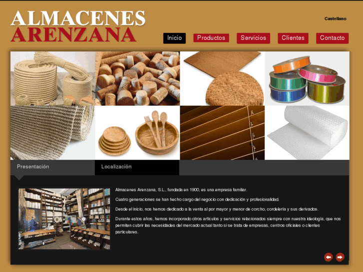 www.almacenesarenzana.com