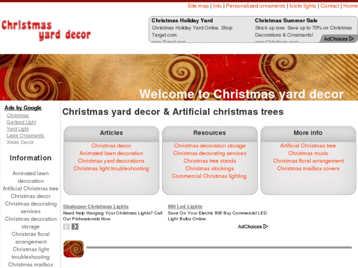 www.christmasyarddecor.net