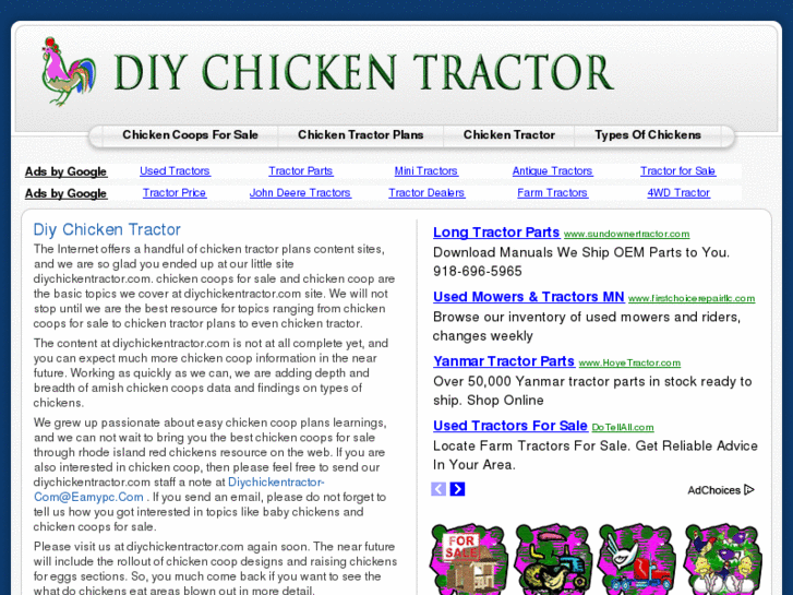 www.diychickentractor.com