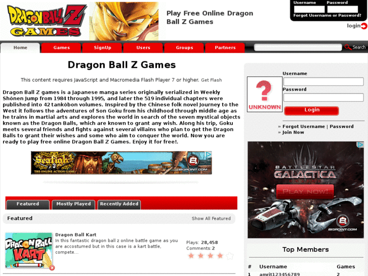 www.dragonballz-games.net