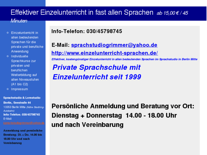 www.einzelunterricht-sprachen.de