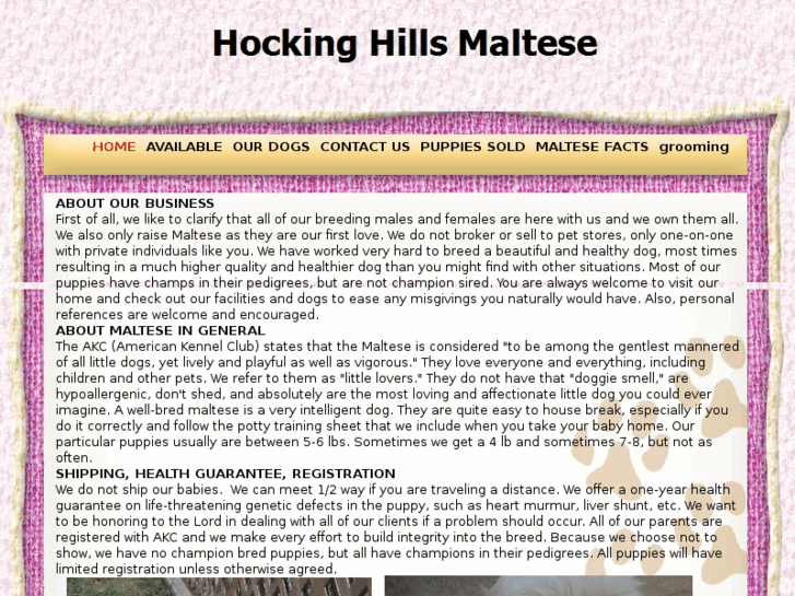 www.hockinghillsmaltese.com