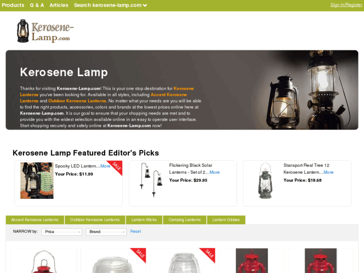 www.kerosene-lamp.com