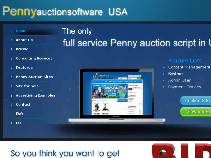 www.pennyauctionsoftware.org