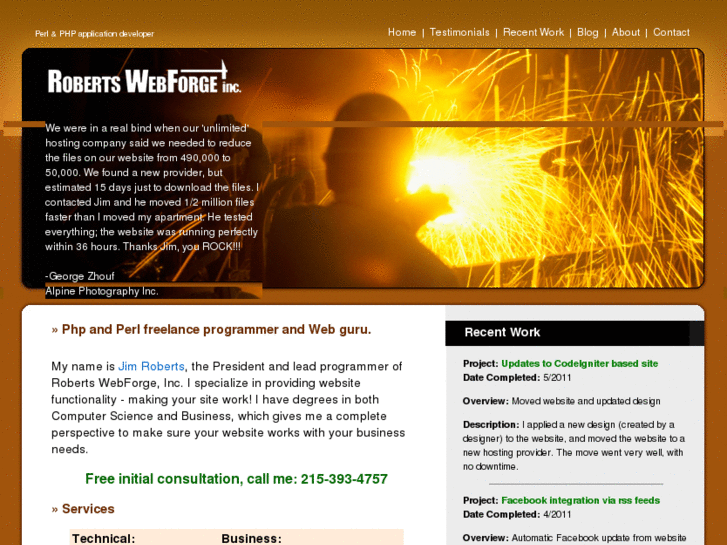 www.robertswebforge.com