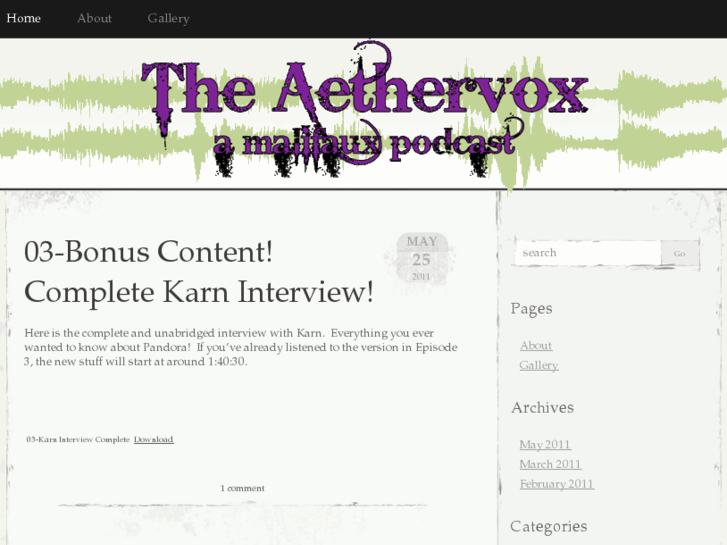 www.theaethervox.com