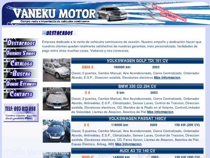 www.vanekumotor.com