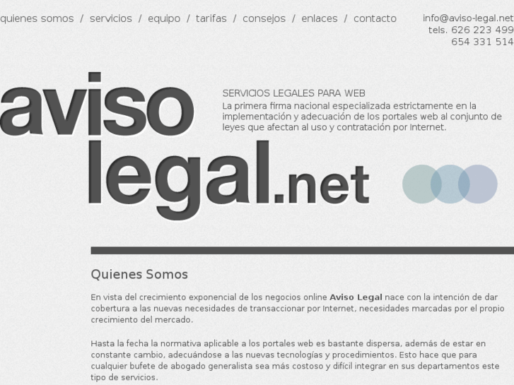 www.aviso-legal.net