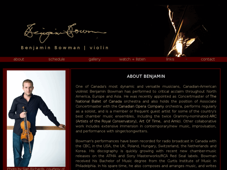 www.benjaminbowman.ca