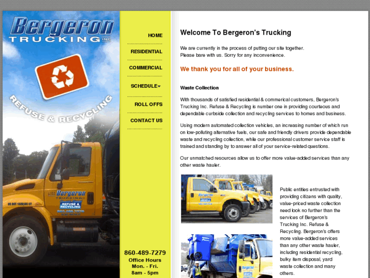 www.bergerontrucking.com