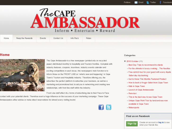 www.capeambassador.com