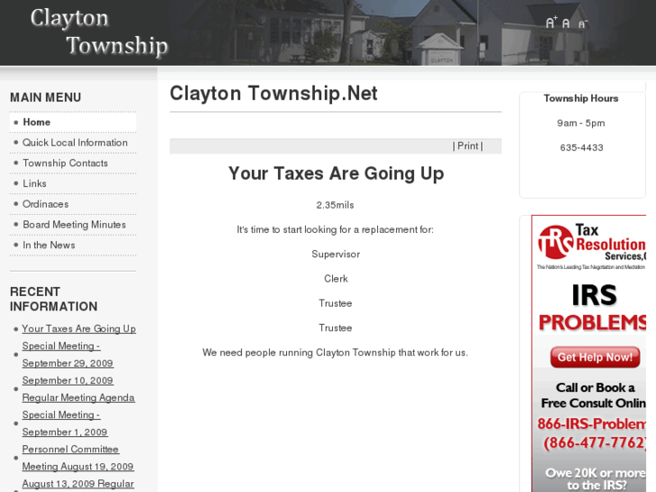 www.claytontownship.net