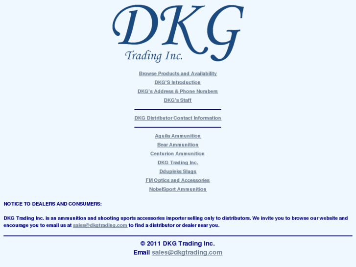 www.dkgtrading.com