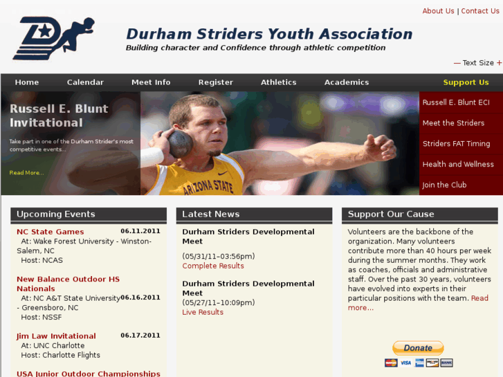 www.durhamstriders.com