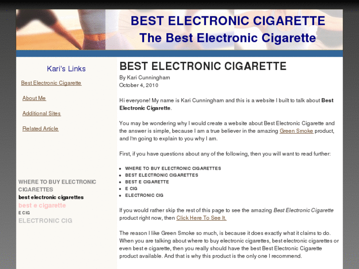 www.electroniccigarette-x.com