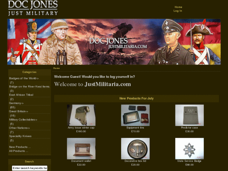 www.justmilitaria.com