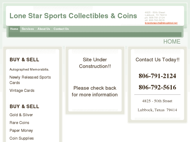 www.lonestarsportscollectibles.net