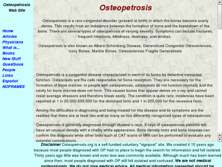 www.osteopetrosis.org