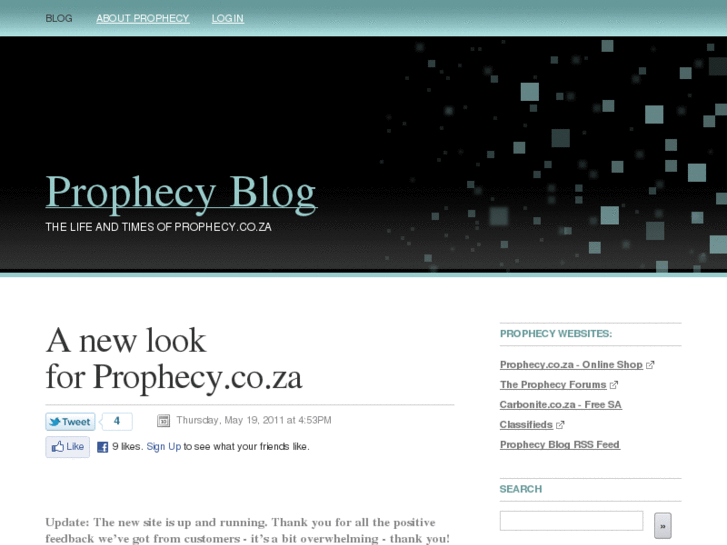 www.prophecyblog.co.za