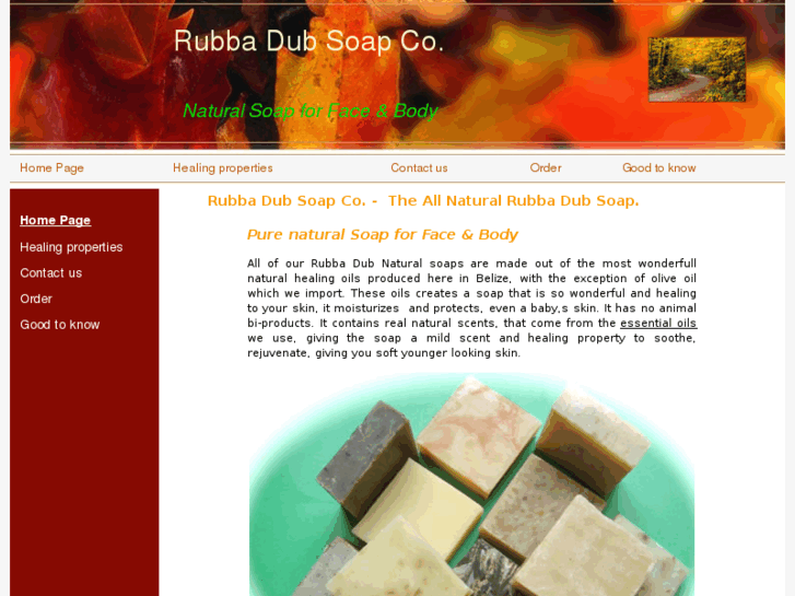 www.rubbadubsoap.bz