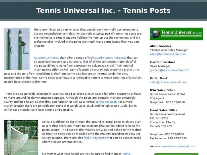 www.tennisposts.com