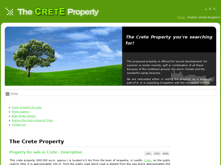 www.thecreteproperty.com