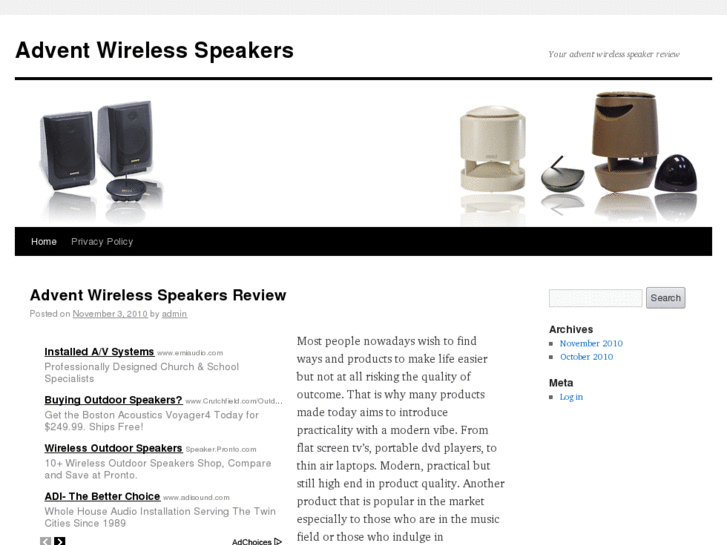 www.adventwirelessspeakers.net