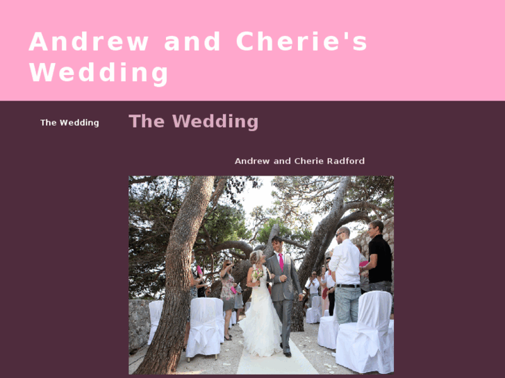 www.andrewandcherie.com