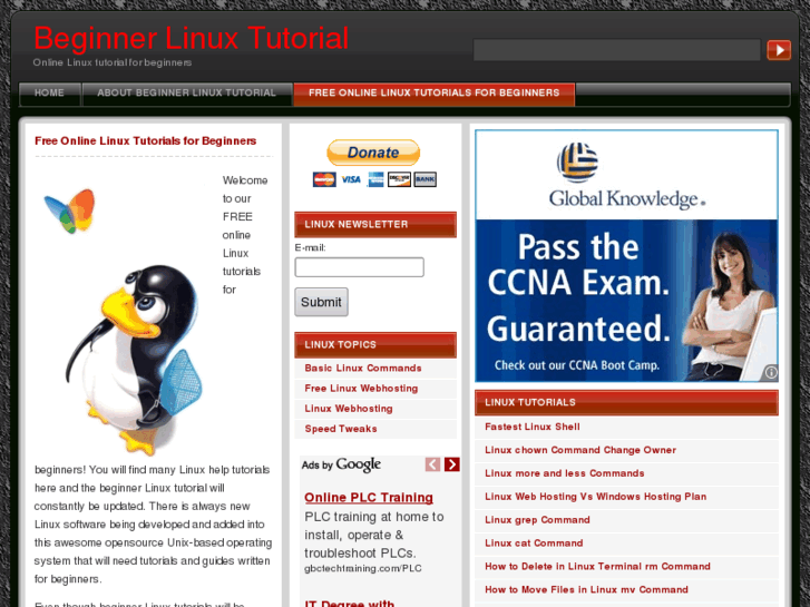 www.beginnerlinuxtutorial.com