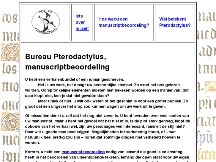 www.bureaupterodactylus.nl