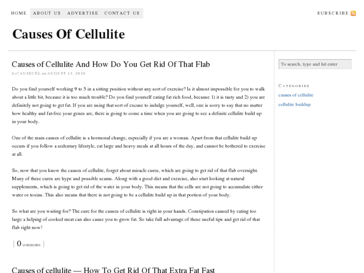 www.causesofcellulite.org