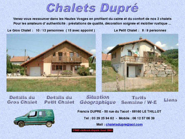 www.chalets-dupre.com