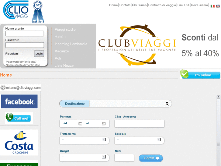 www.clioviaggi.com