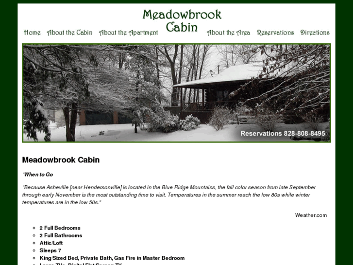 www.meadowbrookcabin.com