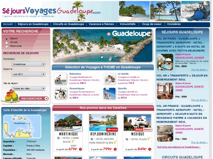 www.sejoursvoyagesguadeloupe.com