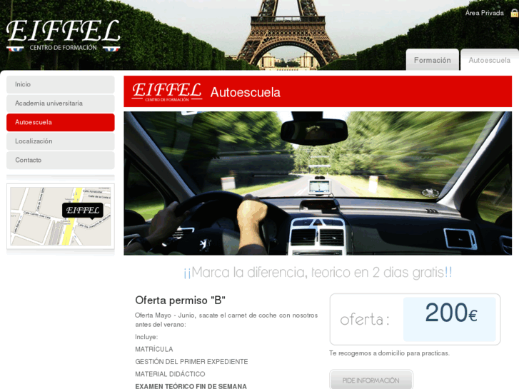 www.autoescuelaeiffel.com