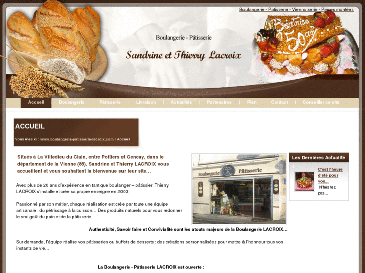 www.boulangerie-patisserie-lacroix.com