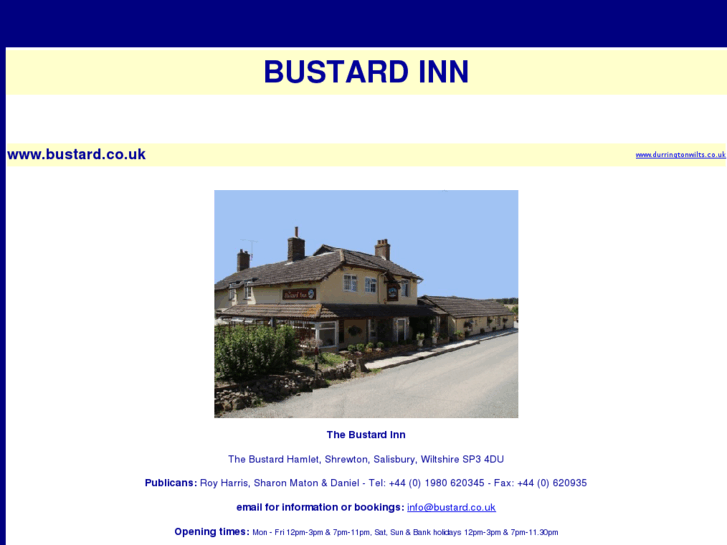 www.bustard.co.uk