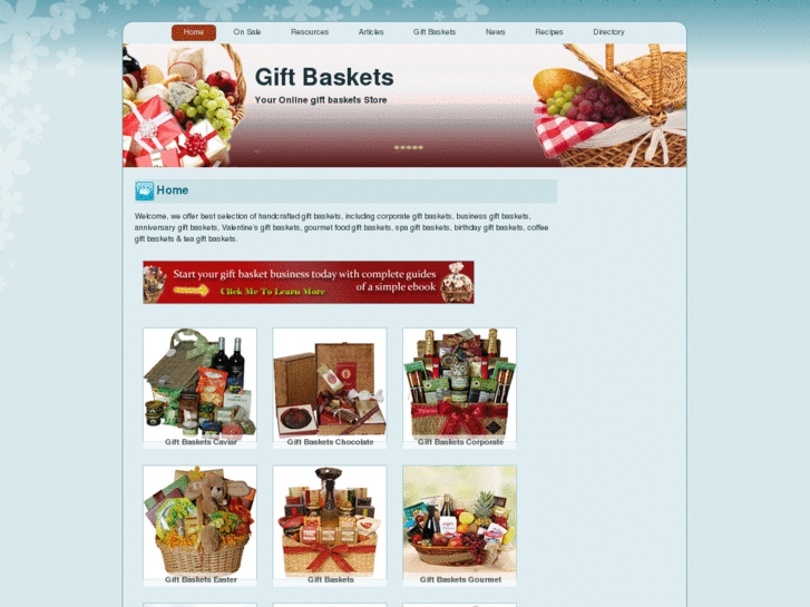 www.cutegiftbaskets.com