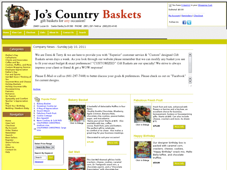 www.joscountrybaskets.com