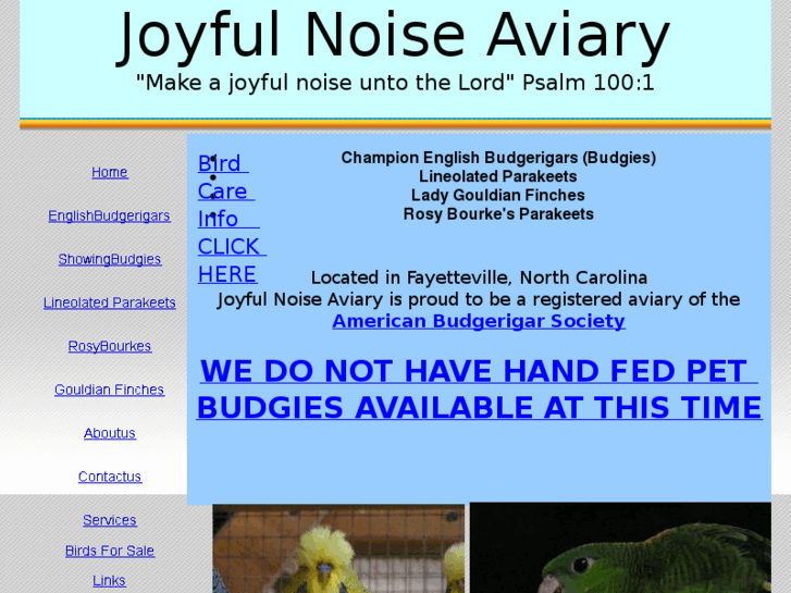 www.joyfulnoiseaviary.com