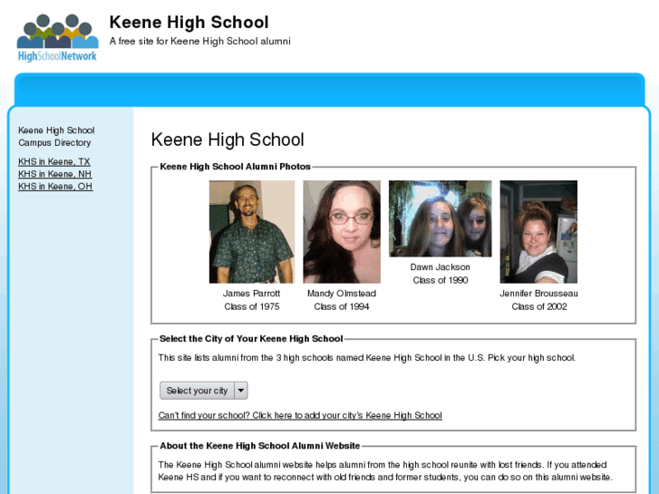 www.keenehighschool.net