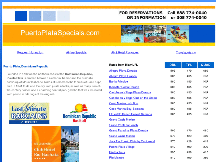 www.puertoplataspecials.com