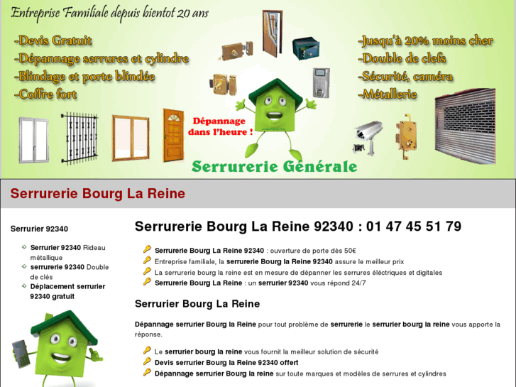 www.serrureriebourglareine.net