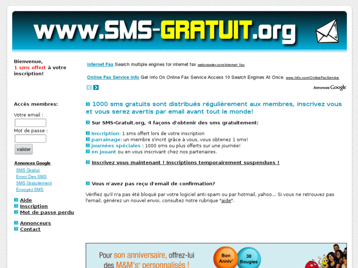 www.sms-gratuits.org