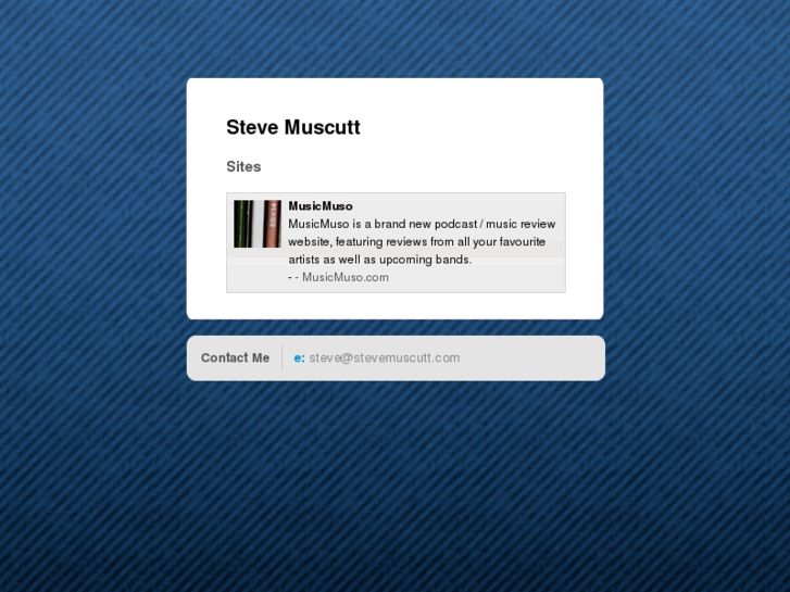 www.stevemuscutt.com