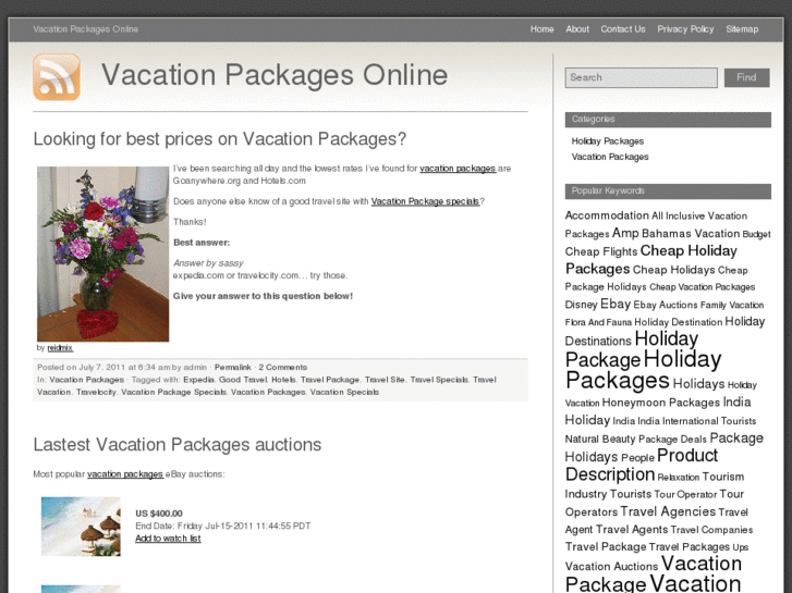 www.vacationpackagesonline.info