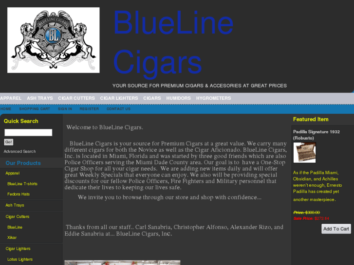 www.bluelinecigars.com