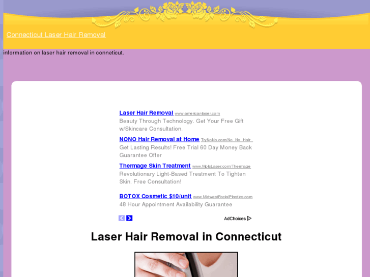 www.connecticutlaserhairremoval.com